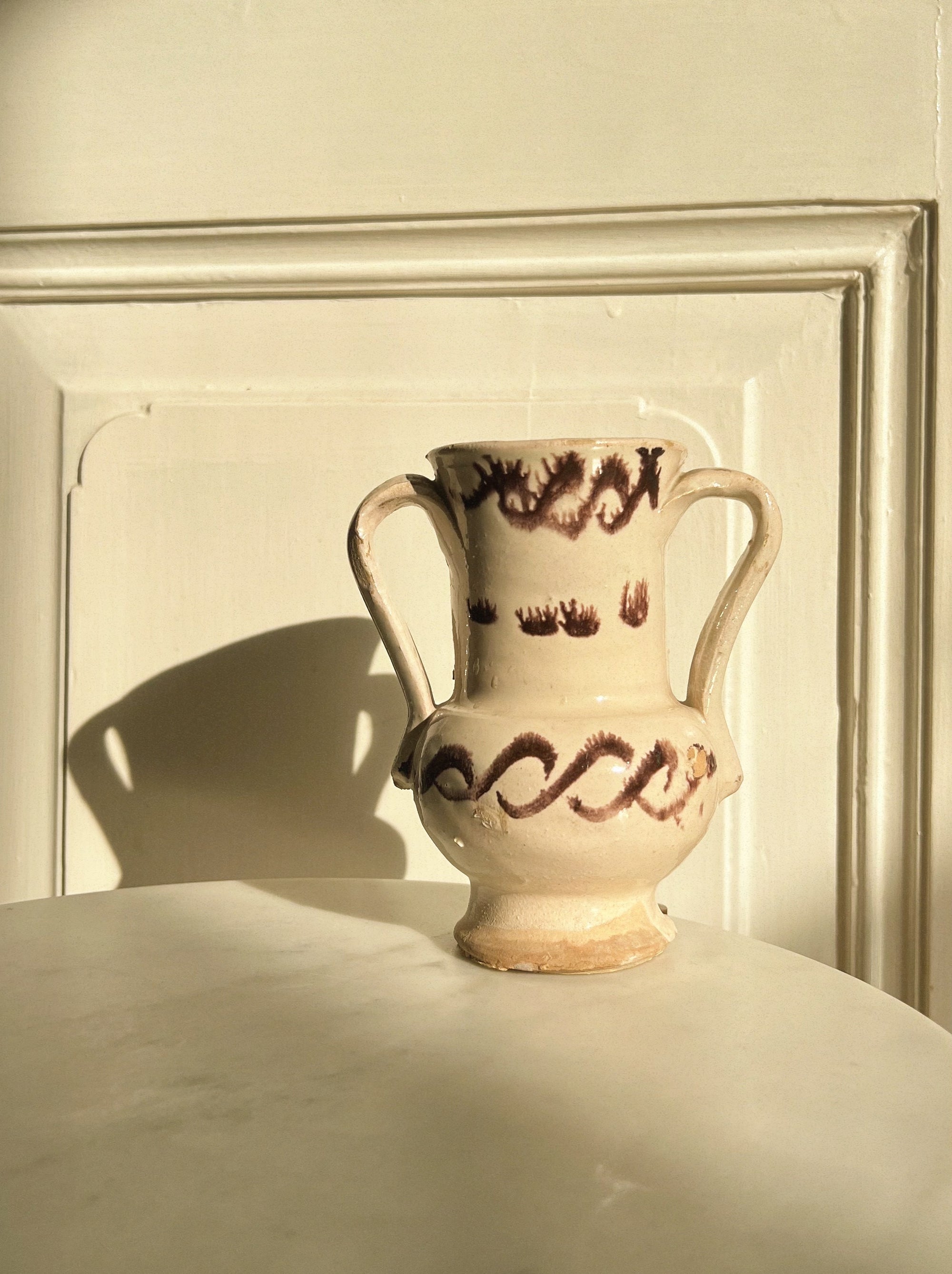 Small antique amphora vase